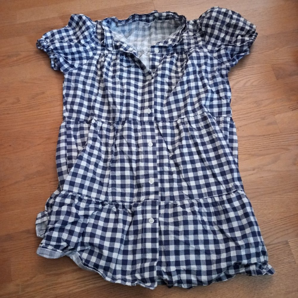 ardene plaid mini swing dress